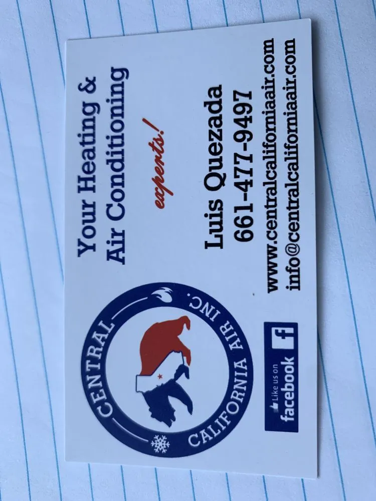 Slide of Central California Air