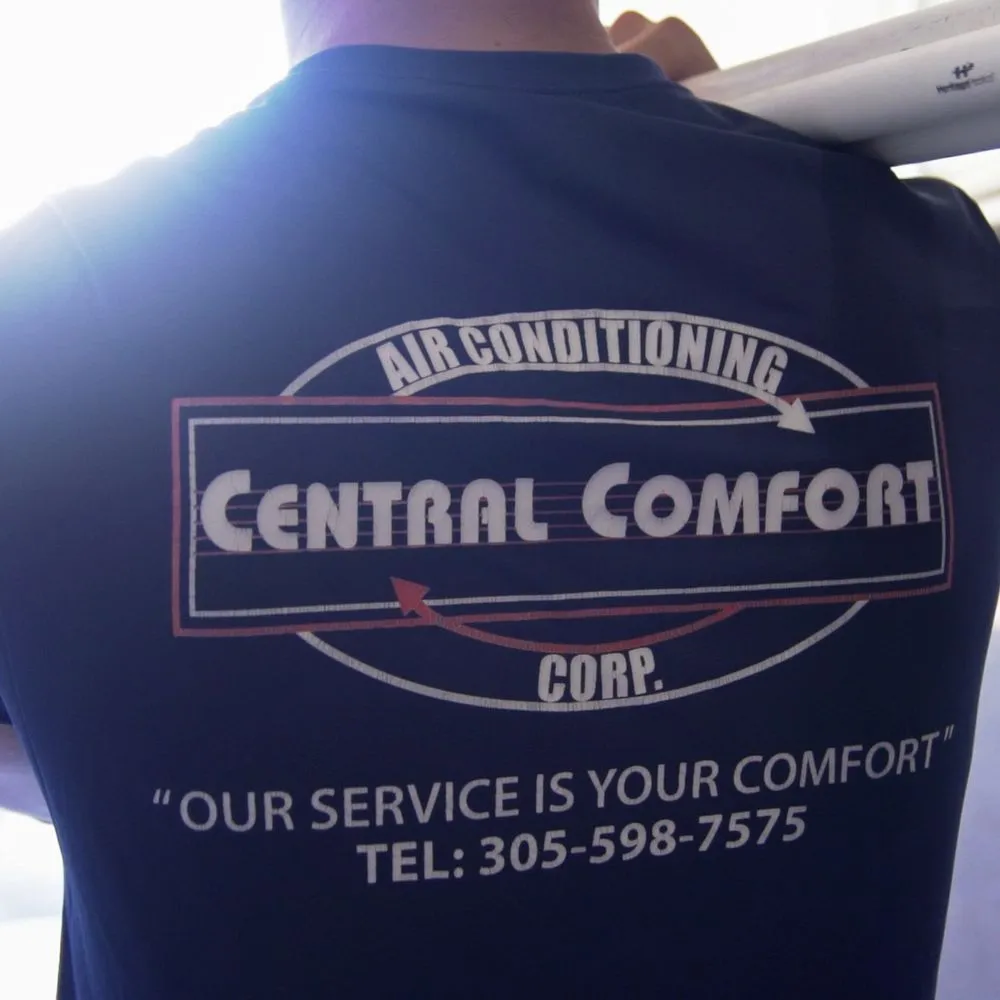 Slide of Central Comfort Air Conditioning