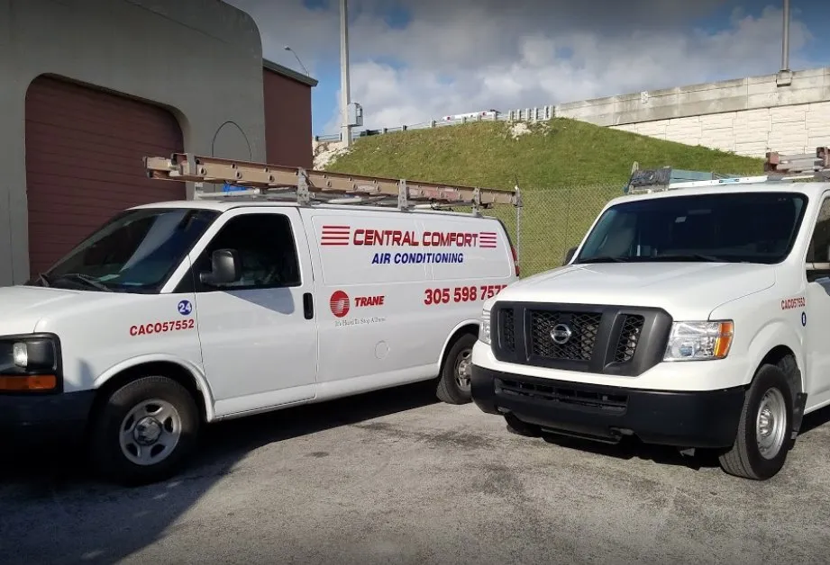 Slide of Central Comfort Air Conditioning