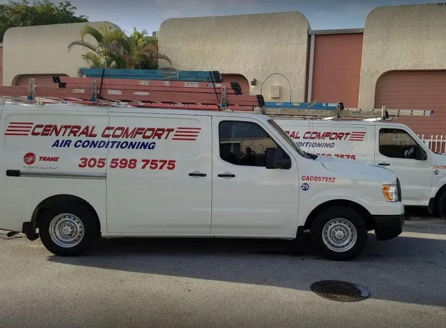 Slide of Central Comfort Air Conditioning