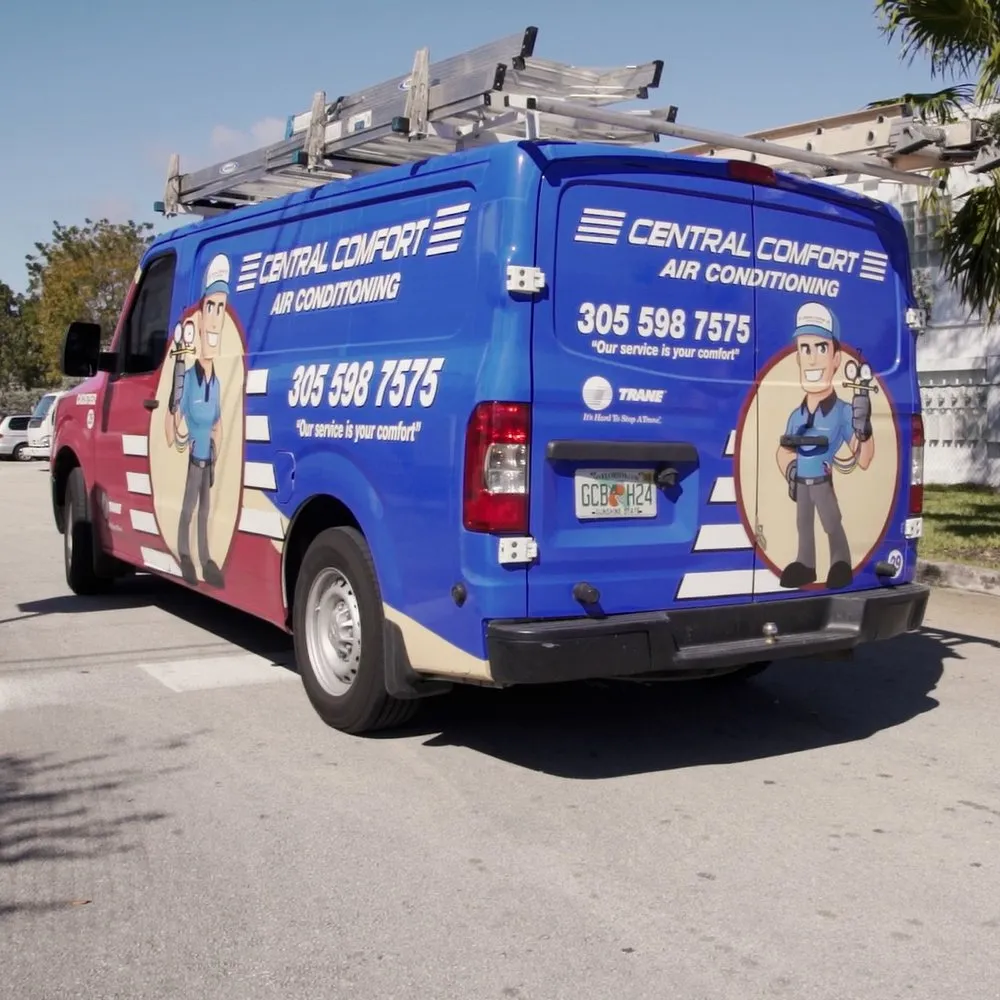 Slide of Central Comfort Air Conditioning