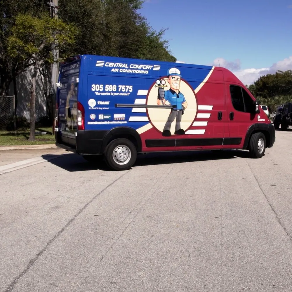 Slide of Central Comfort Air Conditioning