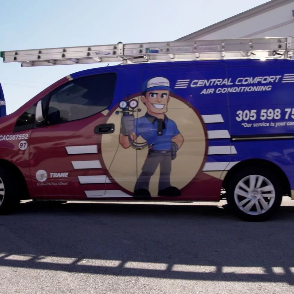 Slide of Central Comfort Air Conditioning