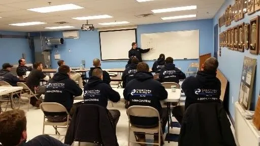 Slide of Central Cooling & Heating