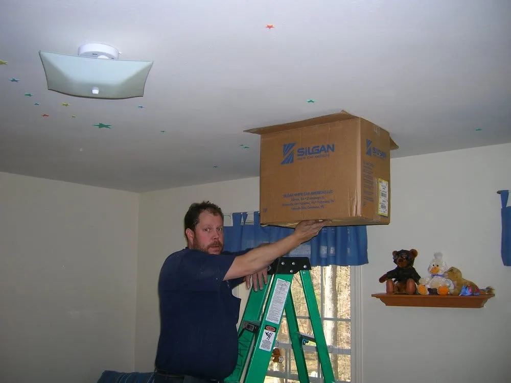 Slide of Central Cooling & Heating