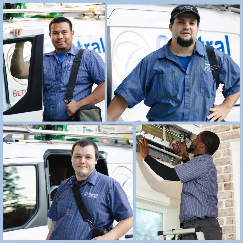 Slide of Central Heating & Air Conditioning