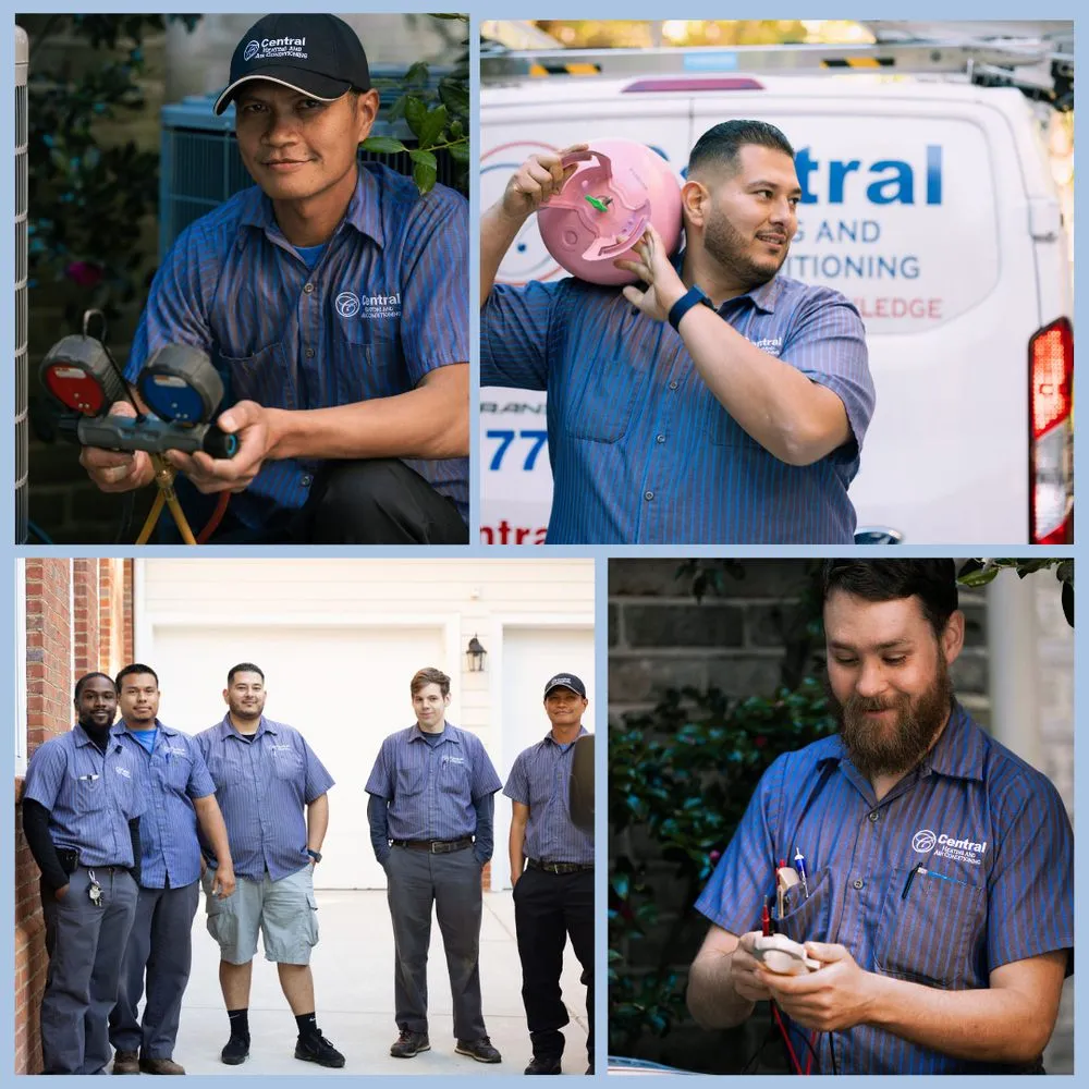 Slide of Central Heating & Air Conditioning