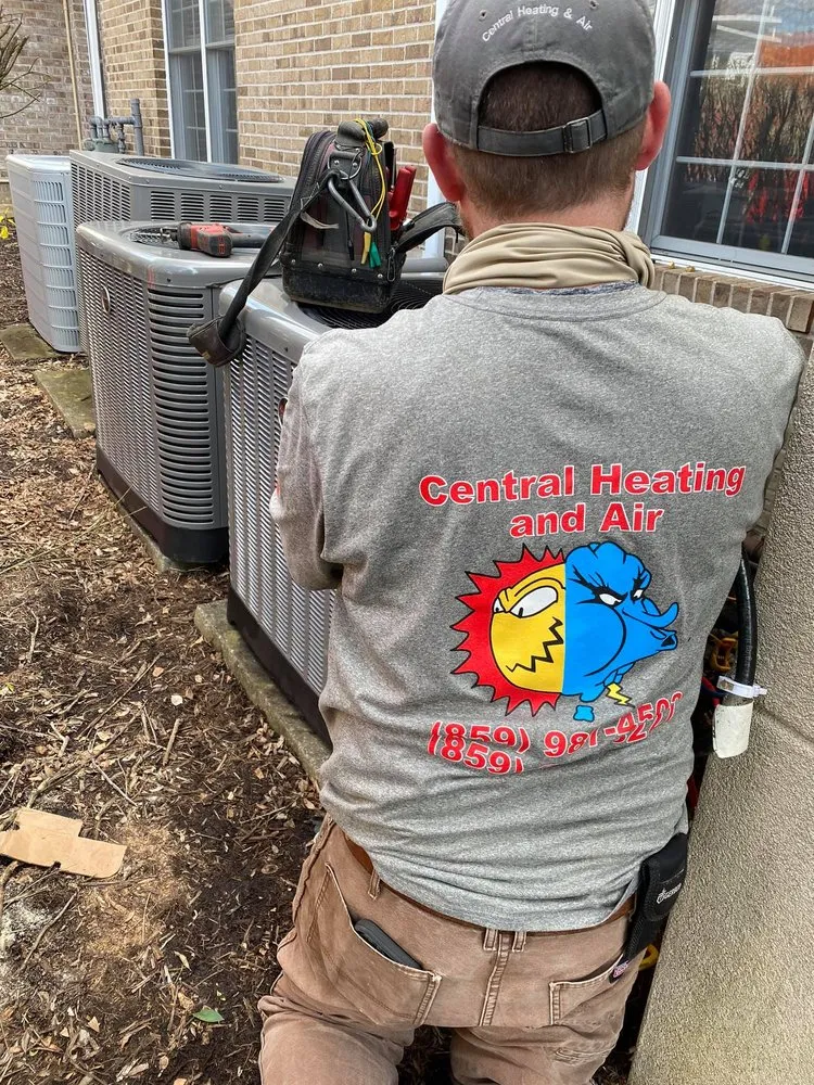 Slide of Central Heating & Air