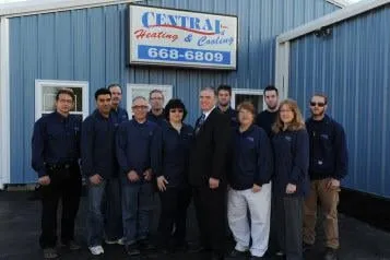 Slide of Central Heating & Cooling