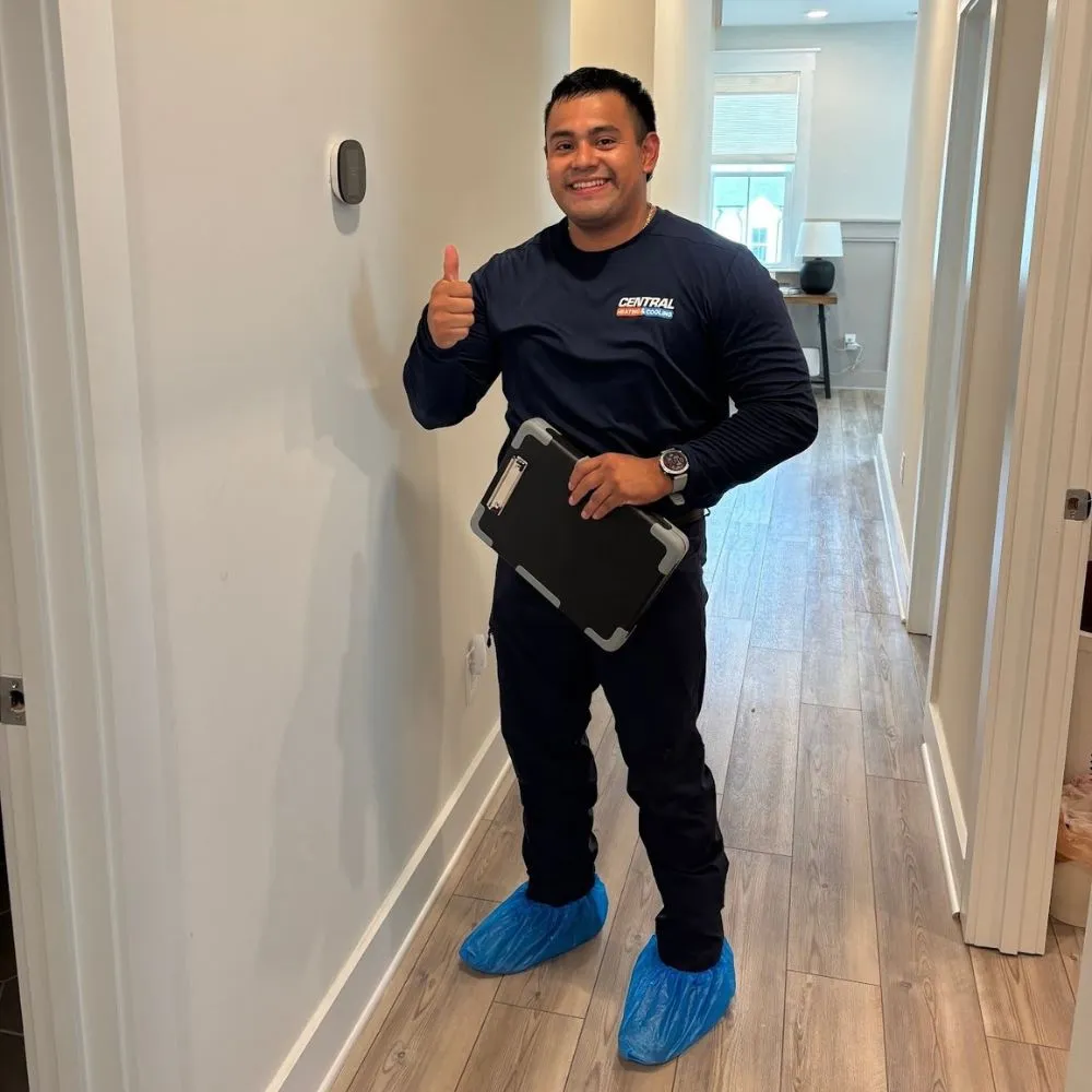 Slide of Central Heating & Cooling