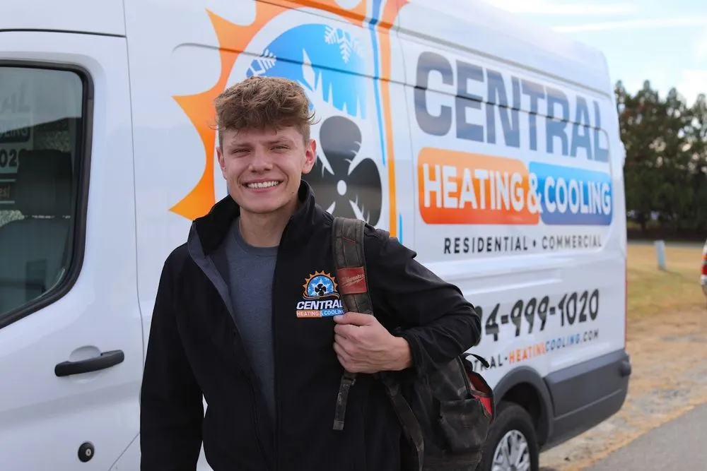 Slide of Central Heating & Cooling