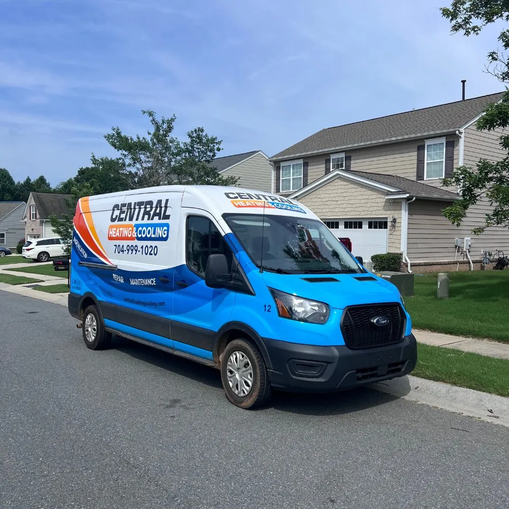 Slide of Central Heating & Cooling