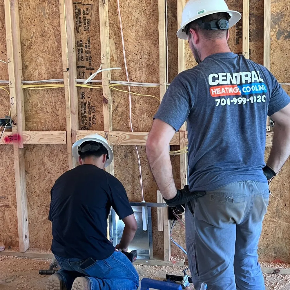 Slide of Central Heating & Cooling