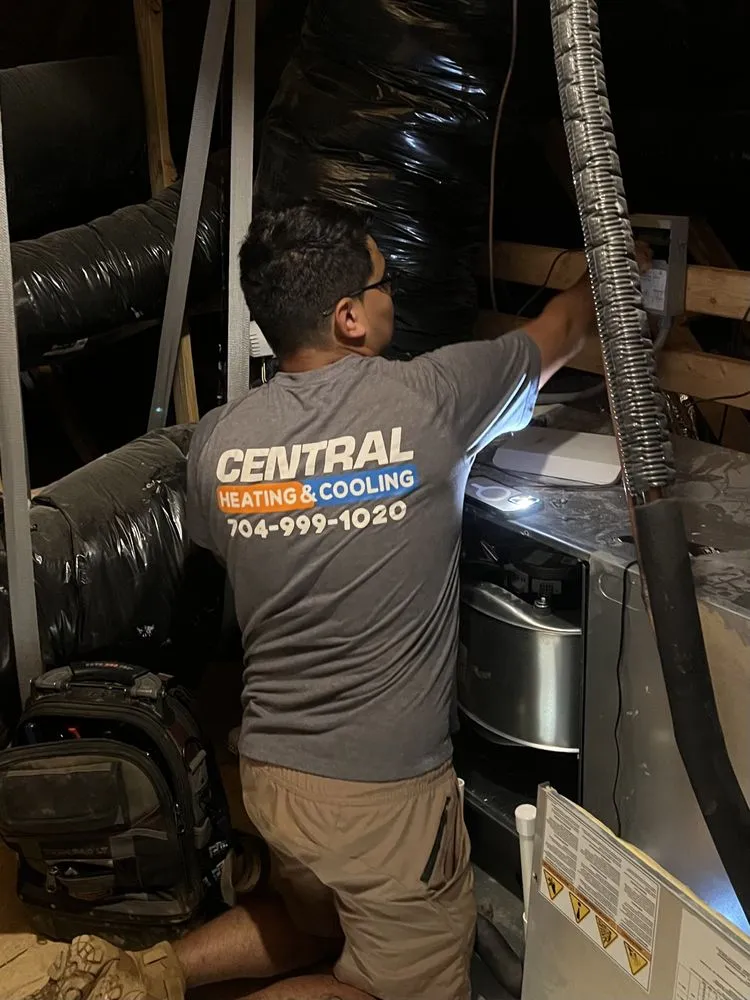 Slide of Central Heating & Cooling