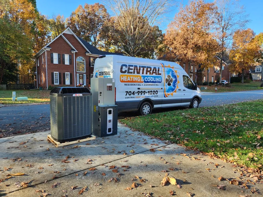 Slide of Central Heating & Cooling