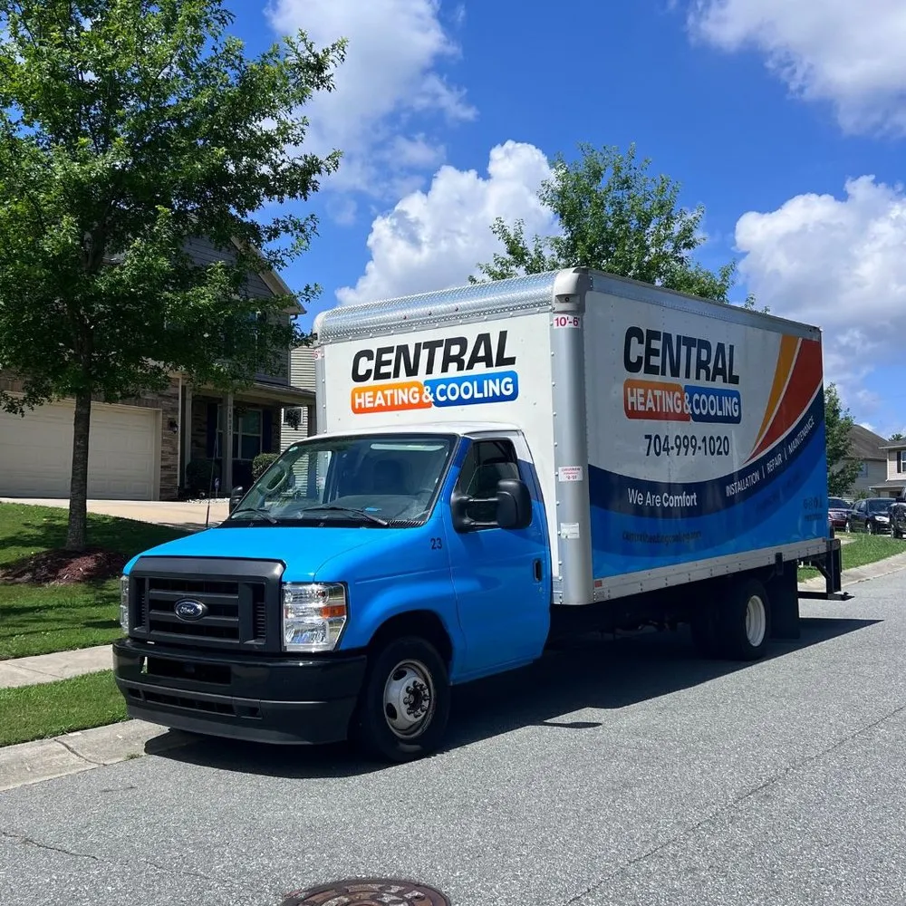 Slide of Central Heating & Cooling