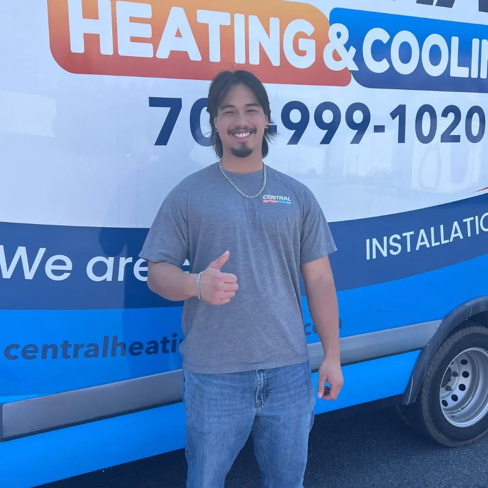 Slide of Central Heating & Cooling