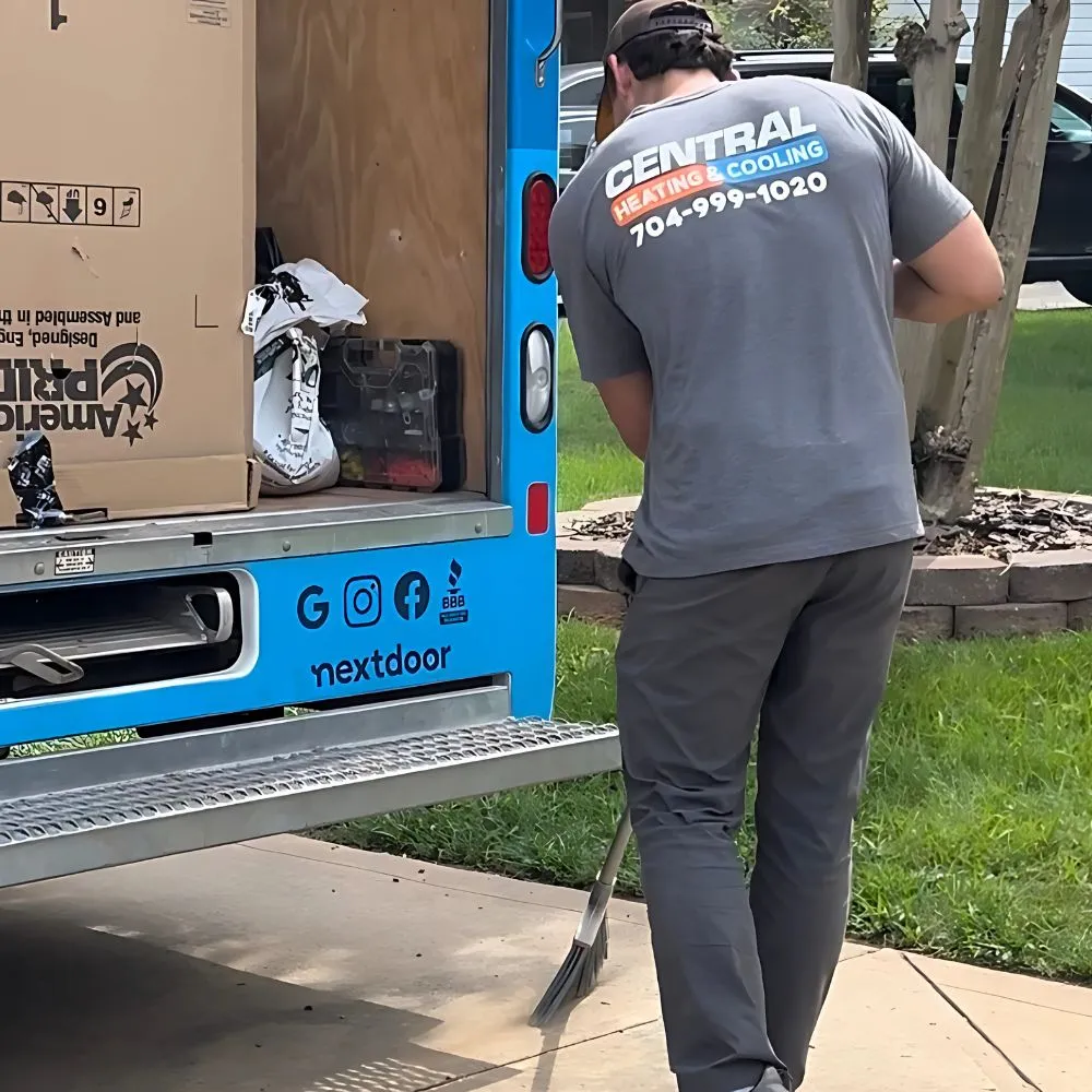 Slide of Central Heating & Cooling