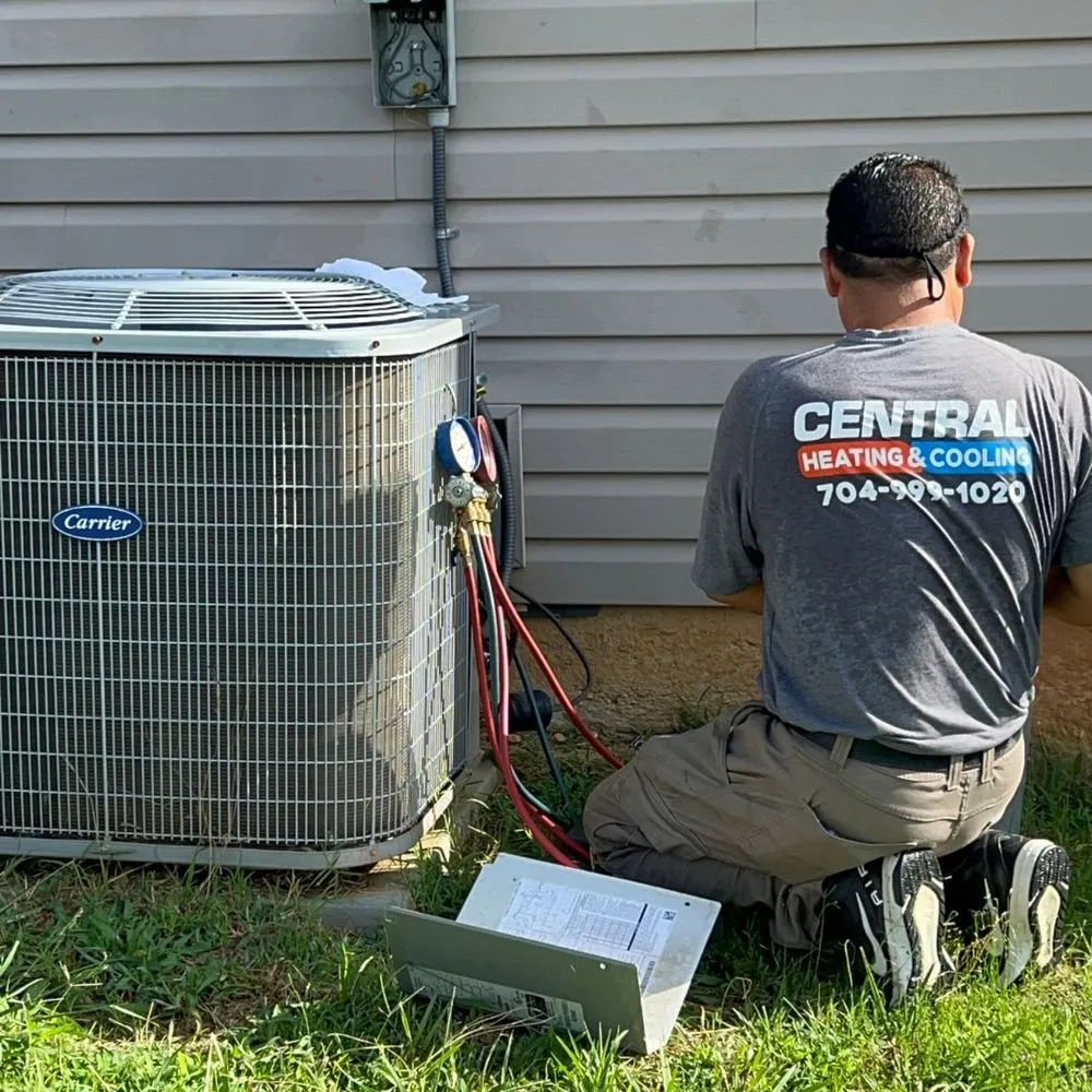 Slide of Central Heating & Cooling