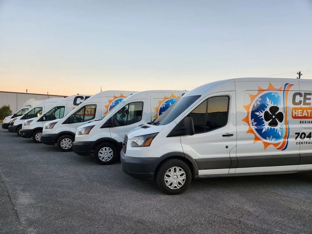 Slide of Central Heating & Cooling