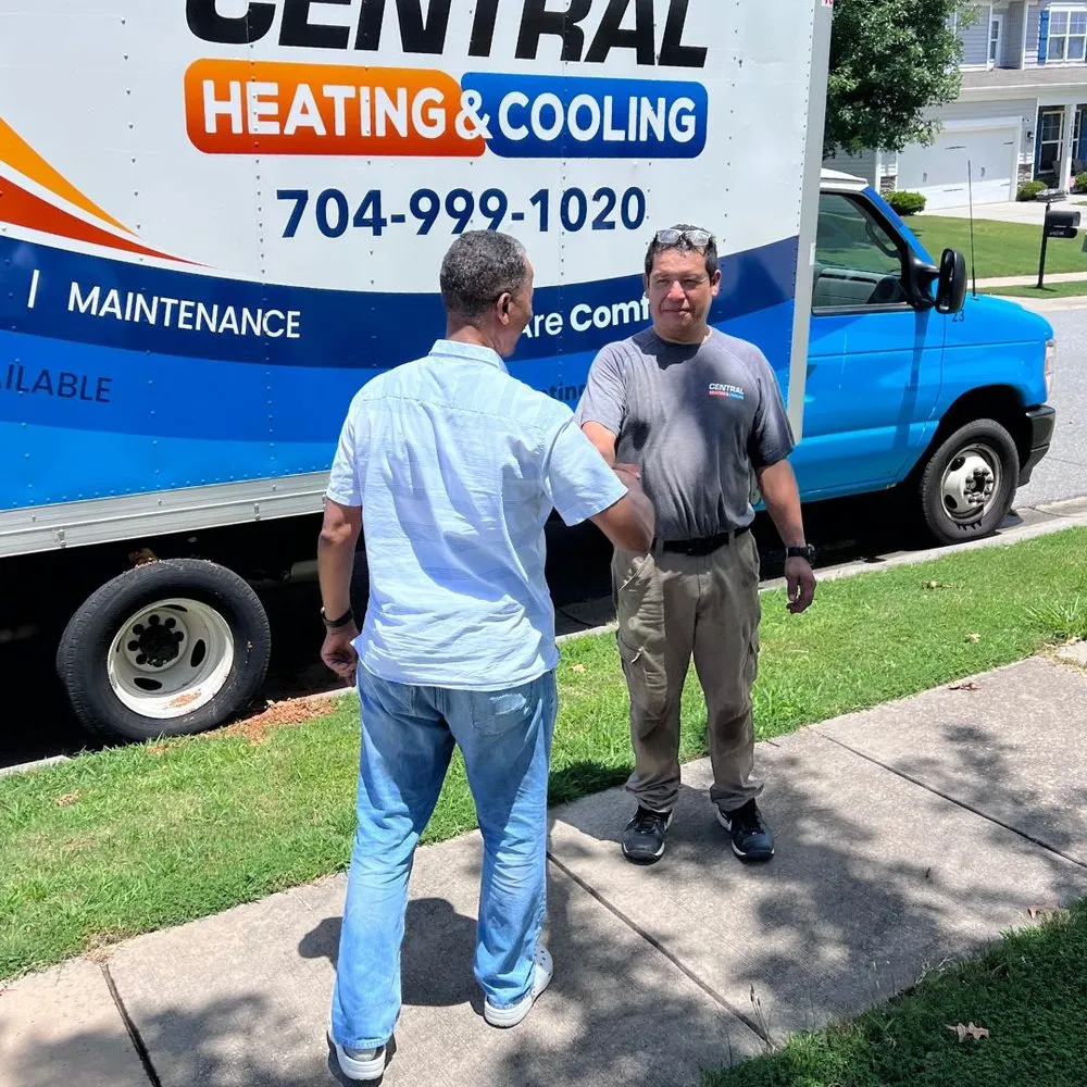 Slide of Central Heating & Cooling