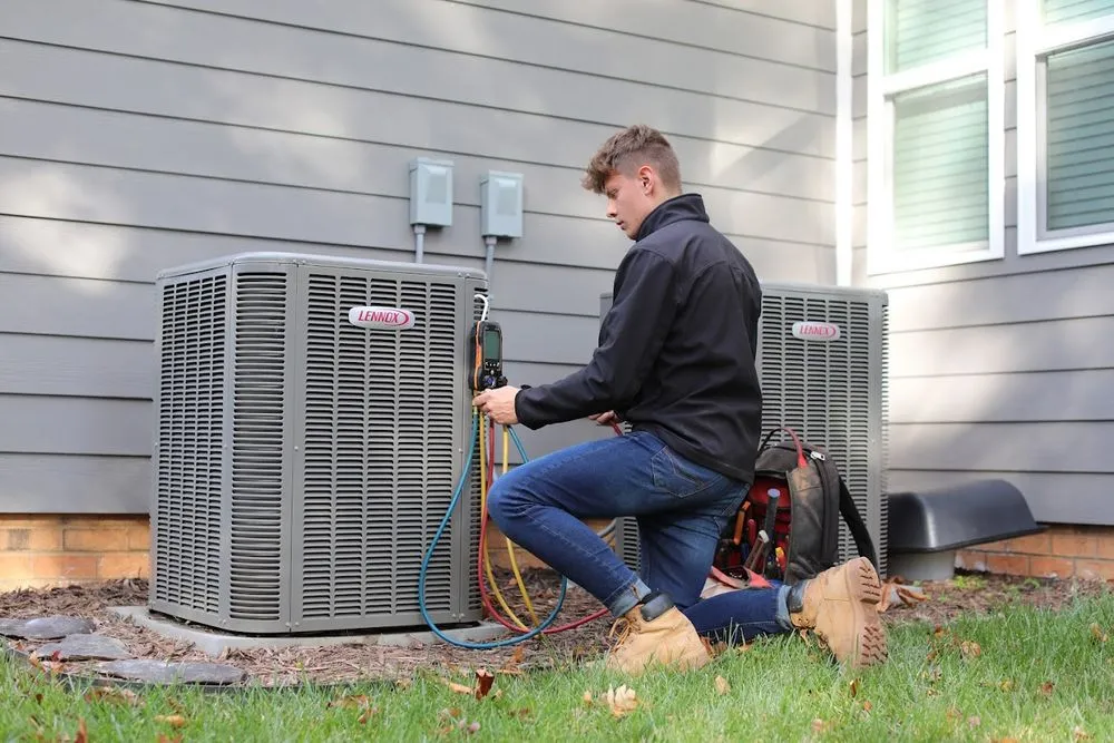 Slide of Central Heating & Cooling