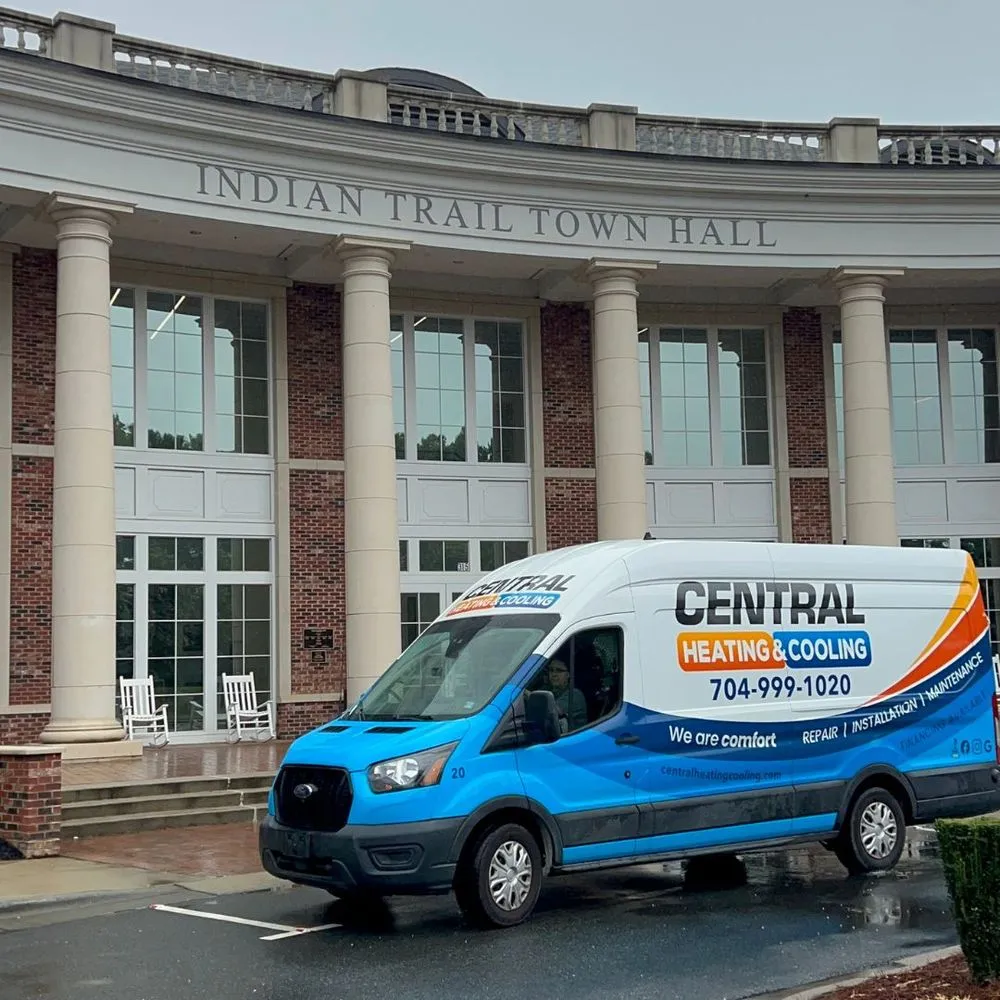 Slide of Central Heating & Cooling