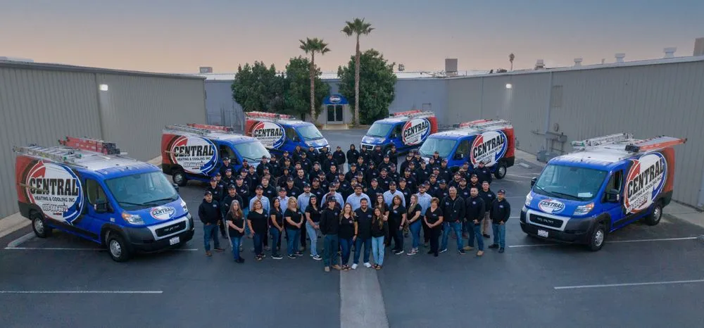 Slide of Central Heating & Cooling