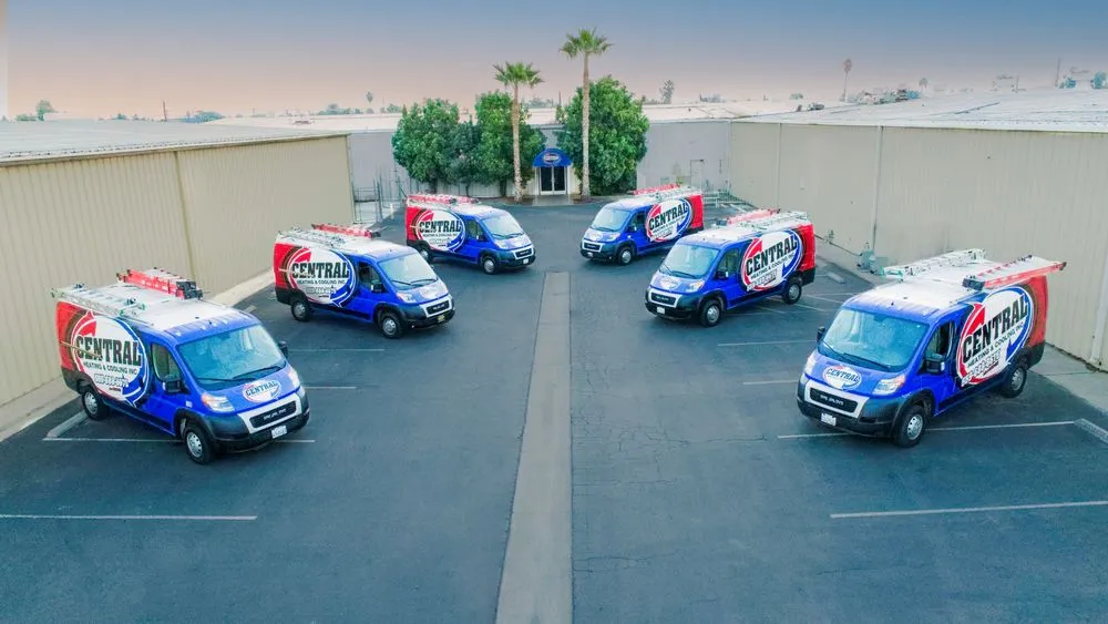 Slide of Central Heating & Cooling