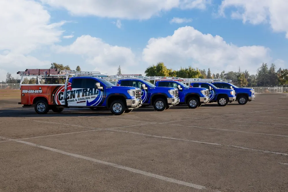 Slide of Central Heating & Cooling