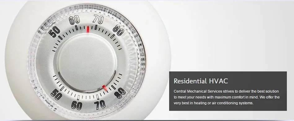 Slide of Central Mechanical Services