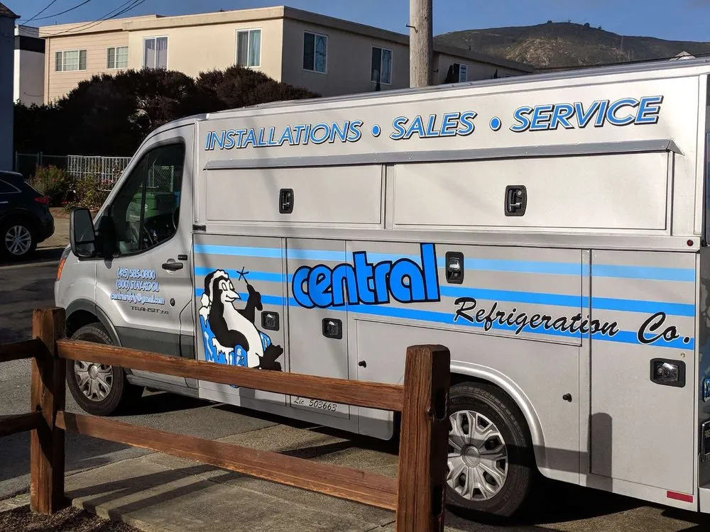 Slide of Central Refrigeration Company