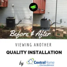 Slide of Central Services Heating and Air Conditioning