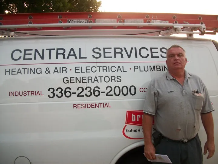 Slide of Central Services