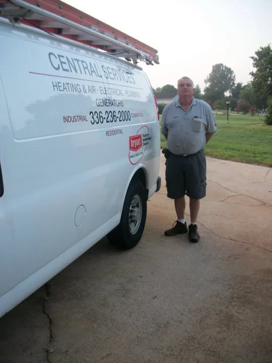 Slide of Central Services