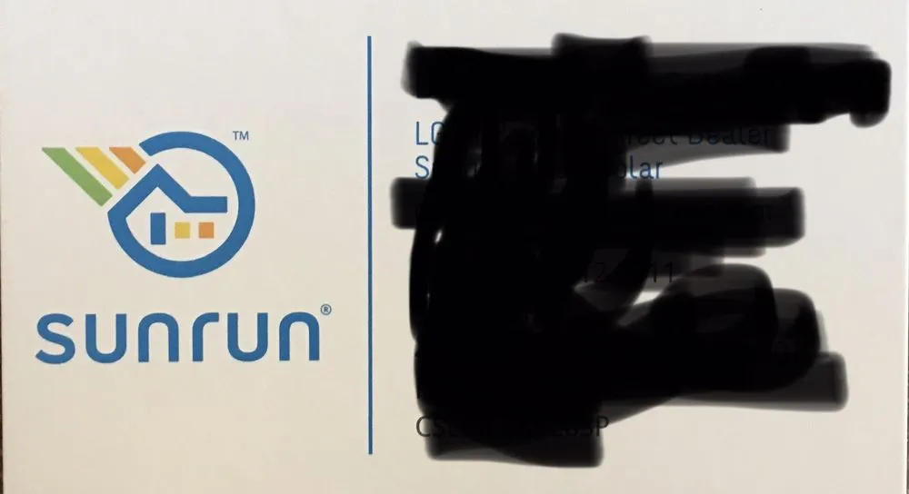 Slide of Central Valley Sunrun