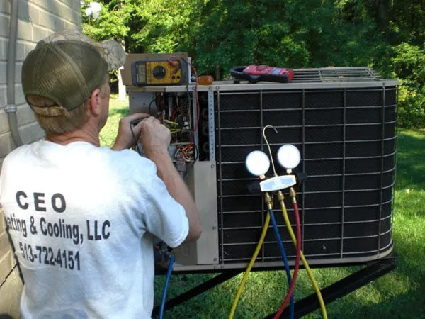 Slide of CEO Heating & Cooling