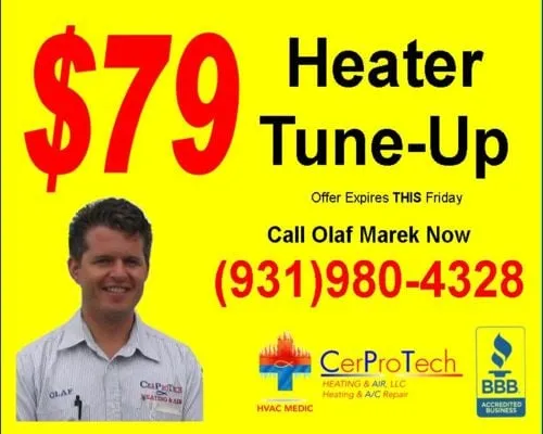 CerProTech Heating & Air Logo