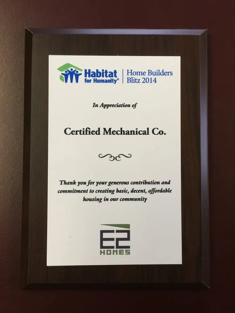 Slide of Certified AC Services