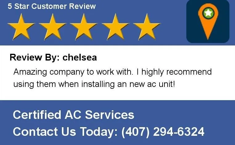 Slide of Certified AC Services