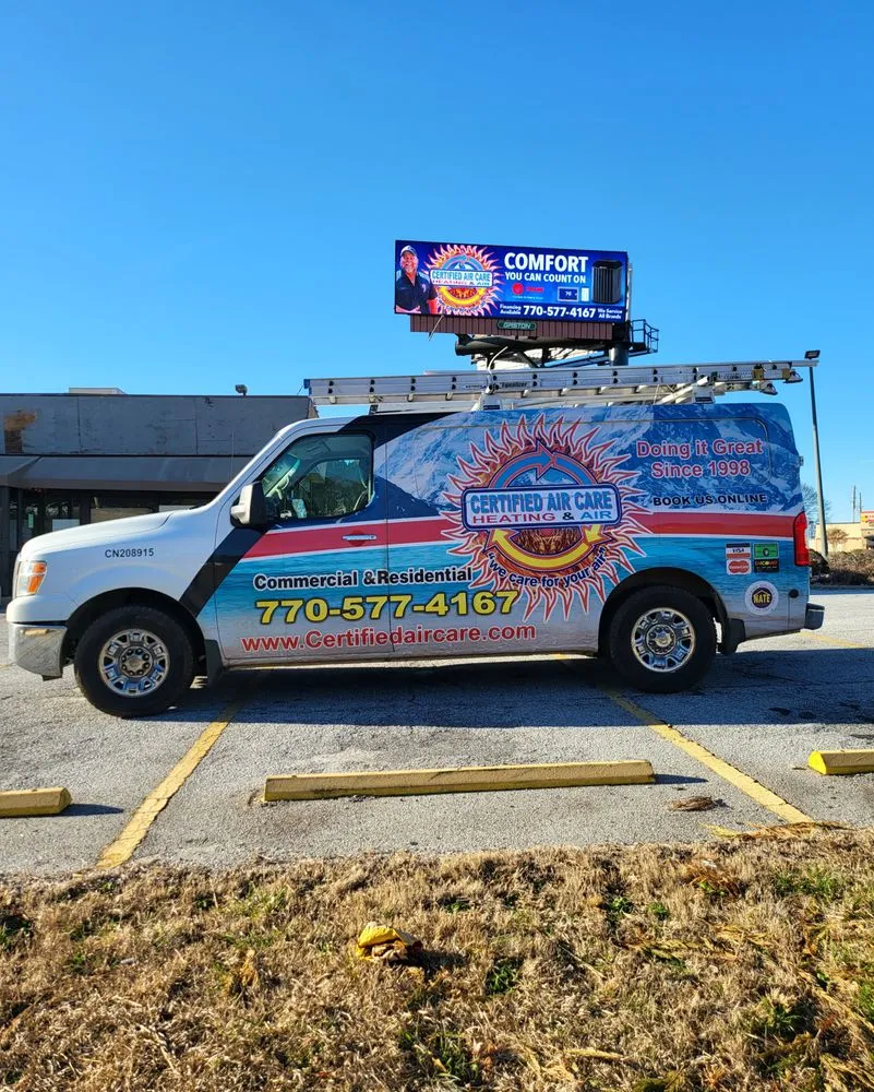 Slide of Certified Air Care