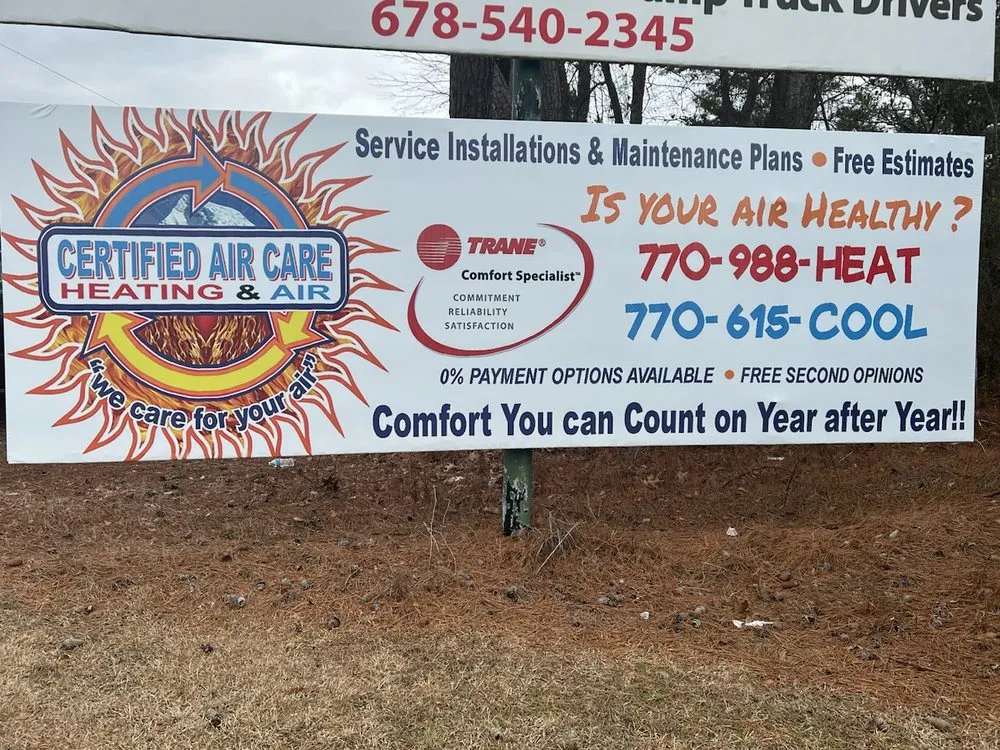 Slide of Certified Air Care