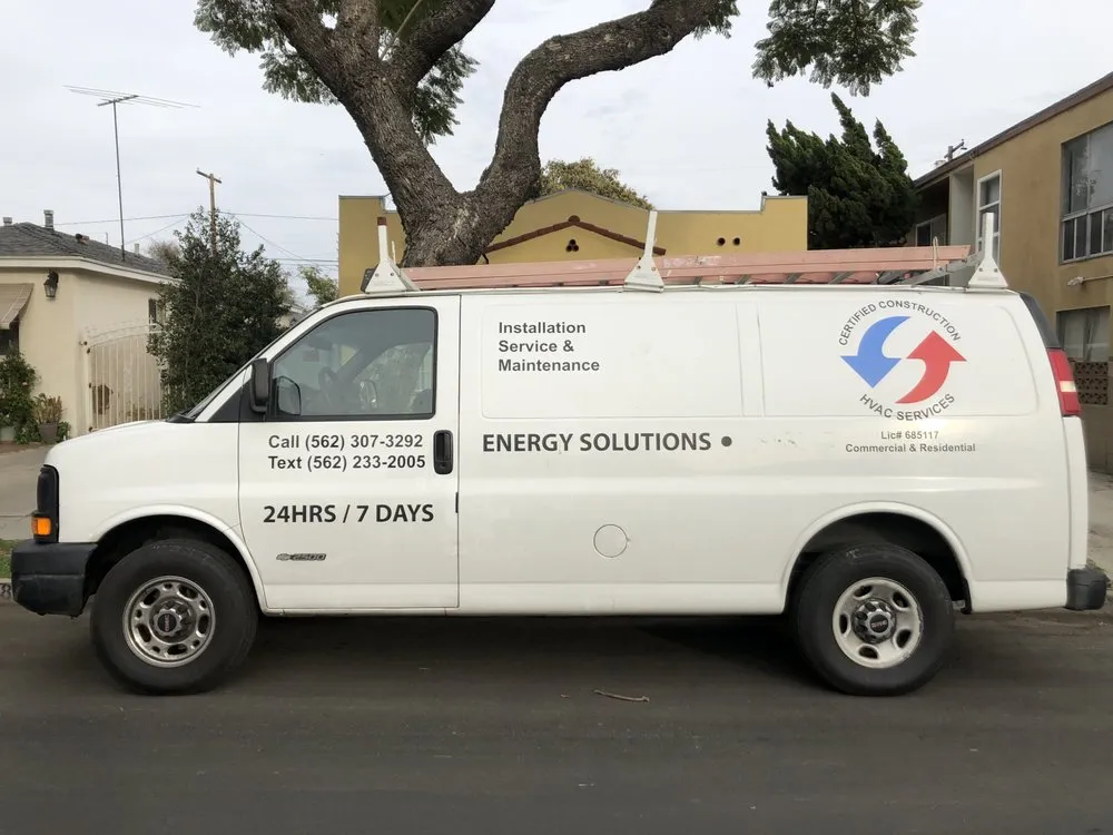 Slide of Certified Construction & HVAC Services.