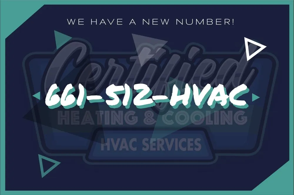 Slide of Certified Heating and Cooling