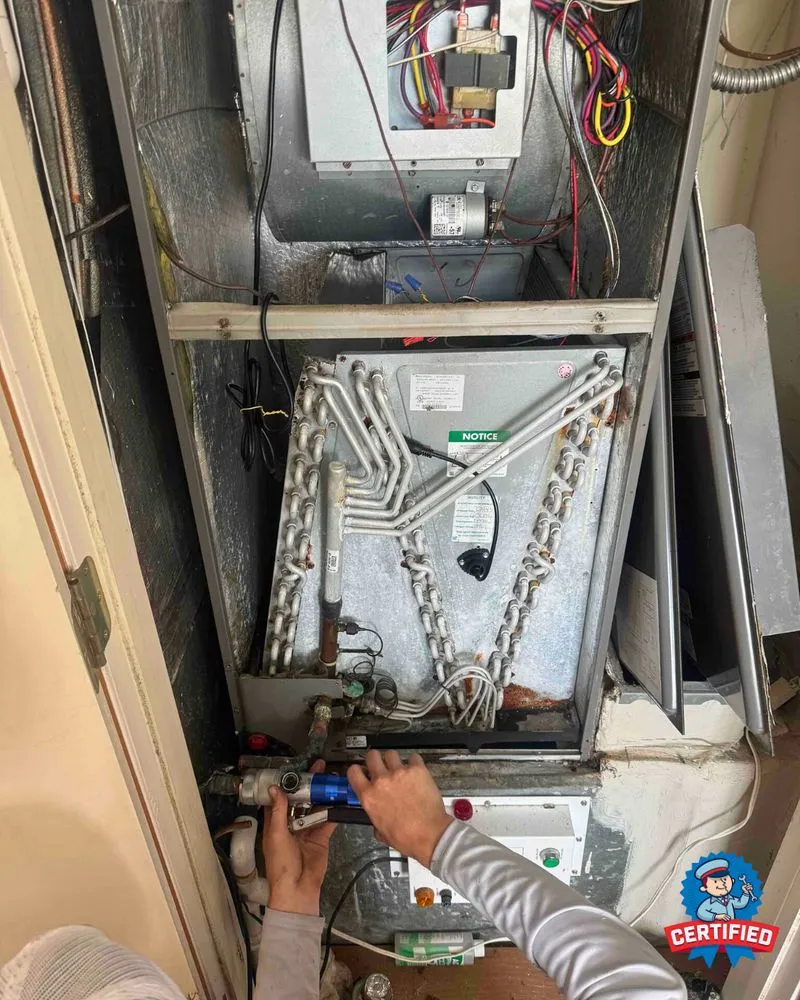 Slide of Certified Heating and Cooling