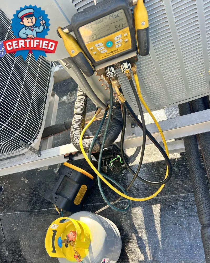 Slide of Certified Heating and Cooling