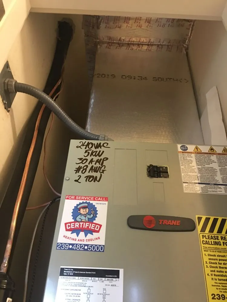 Slide of Certified Heating and Cooling