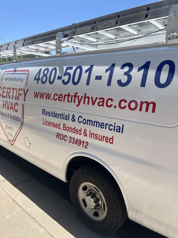 Slide of Certify HVAC
