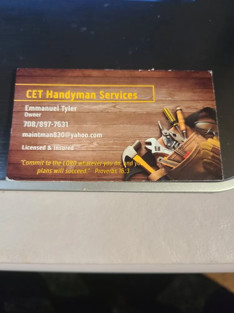 Slide of Cet Handyman Services