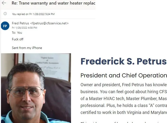 Slide of CFS Service Corporation